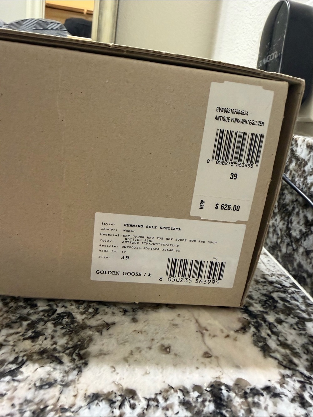 Like New Golden Goose Running Sneakers - Picture 7 of 7